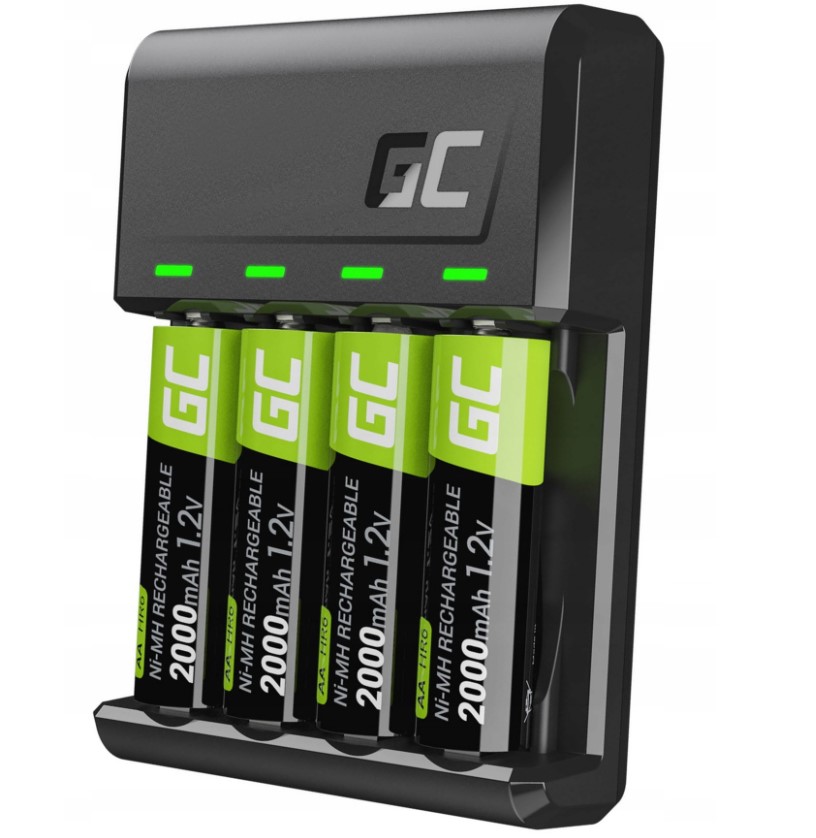 Polnilec in Baterije za polnjenje x4