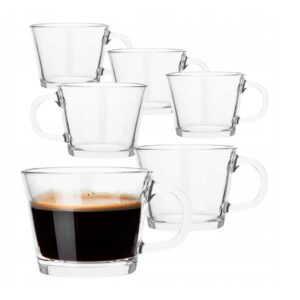 Steklene Skodelice za Kavo 6kos.