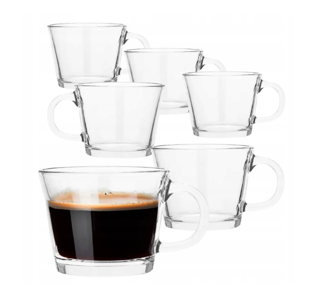Steklene Skodelice za Kavo 6kos.