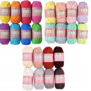 Bombažna Preja za Kvačkanje 24 kos.