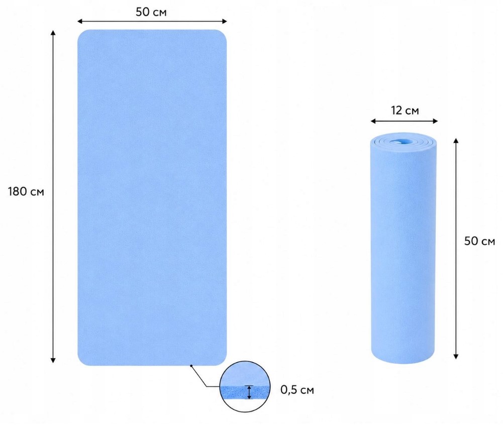 Podloga za Trening 180x50cm - slika 3